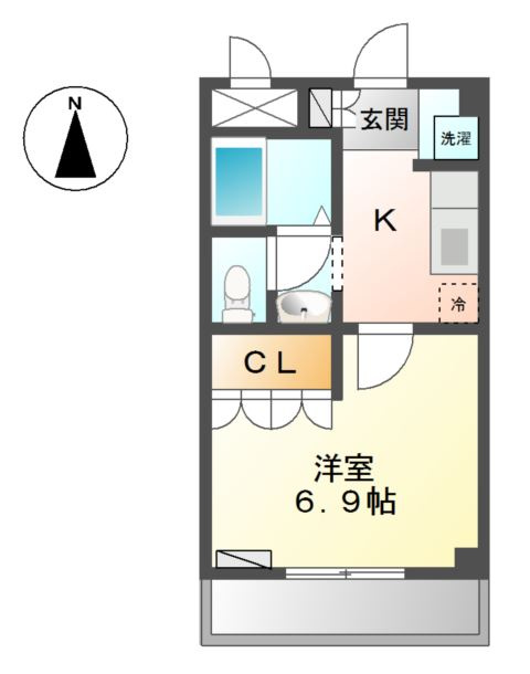 メルヴェールの間取り