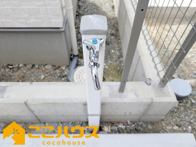 名護市宇茂佐1556番　新築戸建て　全7棟　B号棟のその他|立水栓