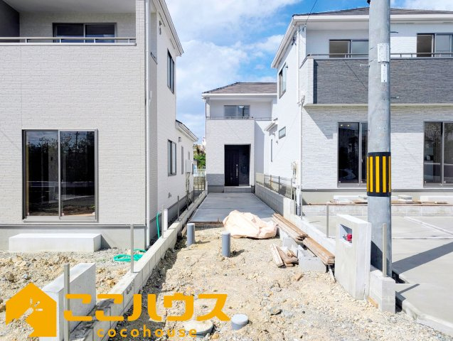 名護市宇茂佐1556番　新築戸建て　全7棟　B号棟の外観|長期優良住宅認定物件です！