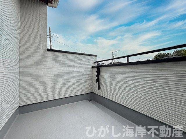 茅ヶ崎市菱沼１丁目　新築戸建　全２棟のバルコニー|バルコニー