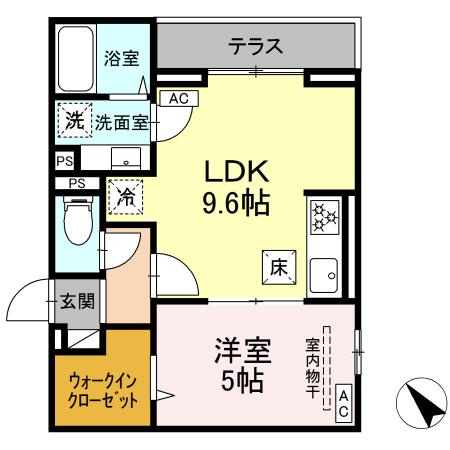 【間取り】 | ドムスクレスト清新二丁目