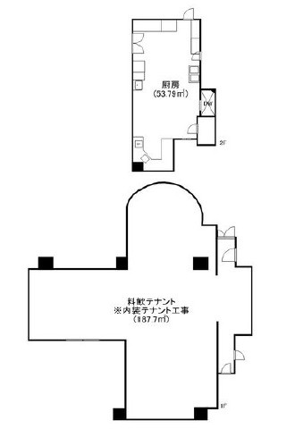 大阪市教育会館東館の間取り