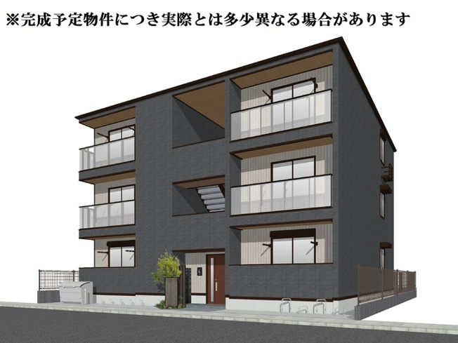 【外観パース】 | ドムスクレスト清新二丁目
