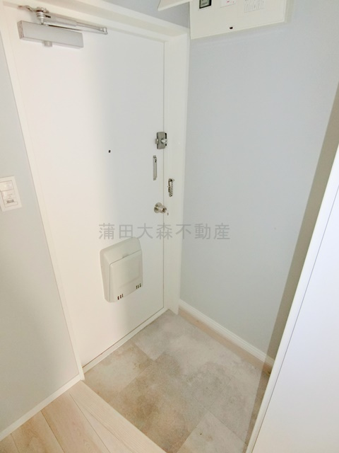 ライオンズマンション山王の玄関