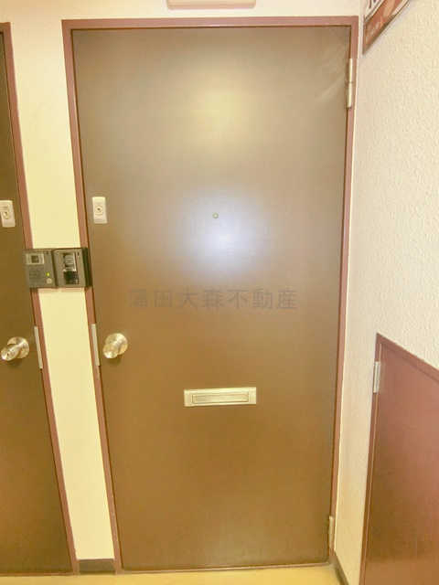 ライオンズマンション山王の玄関