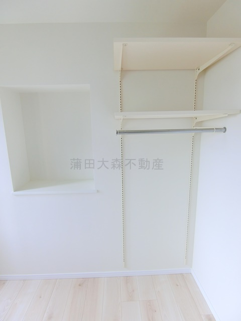 ライオンズマンション山王の収納|オープンクローゼット　物入