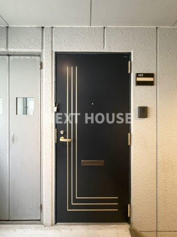 ベルメゾンあびこの玄関