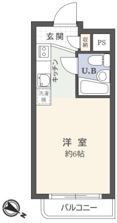 カーサ幡ヶ谷の間取り