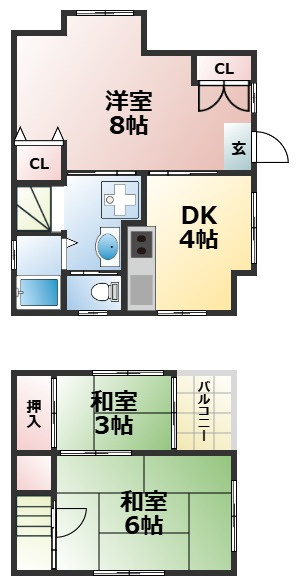 ＣＡＳＡ王子公園の間取り