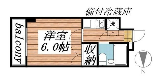 カーサ目黒の間取り