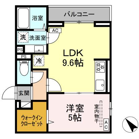 【間取り】 | ドムスクレスト清新二丁目