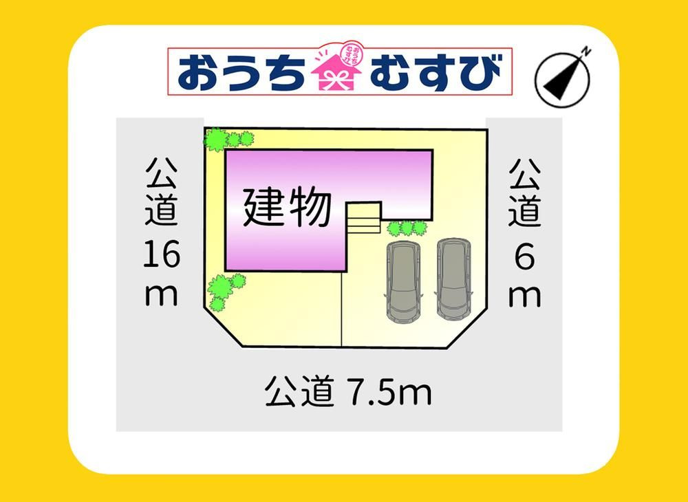 小牧市城山５丁目(全1棟)の区画図