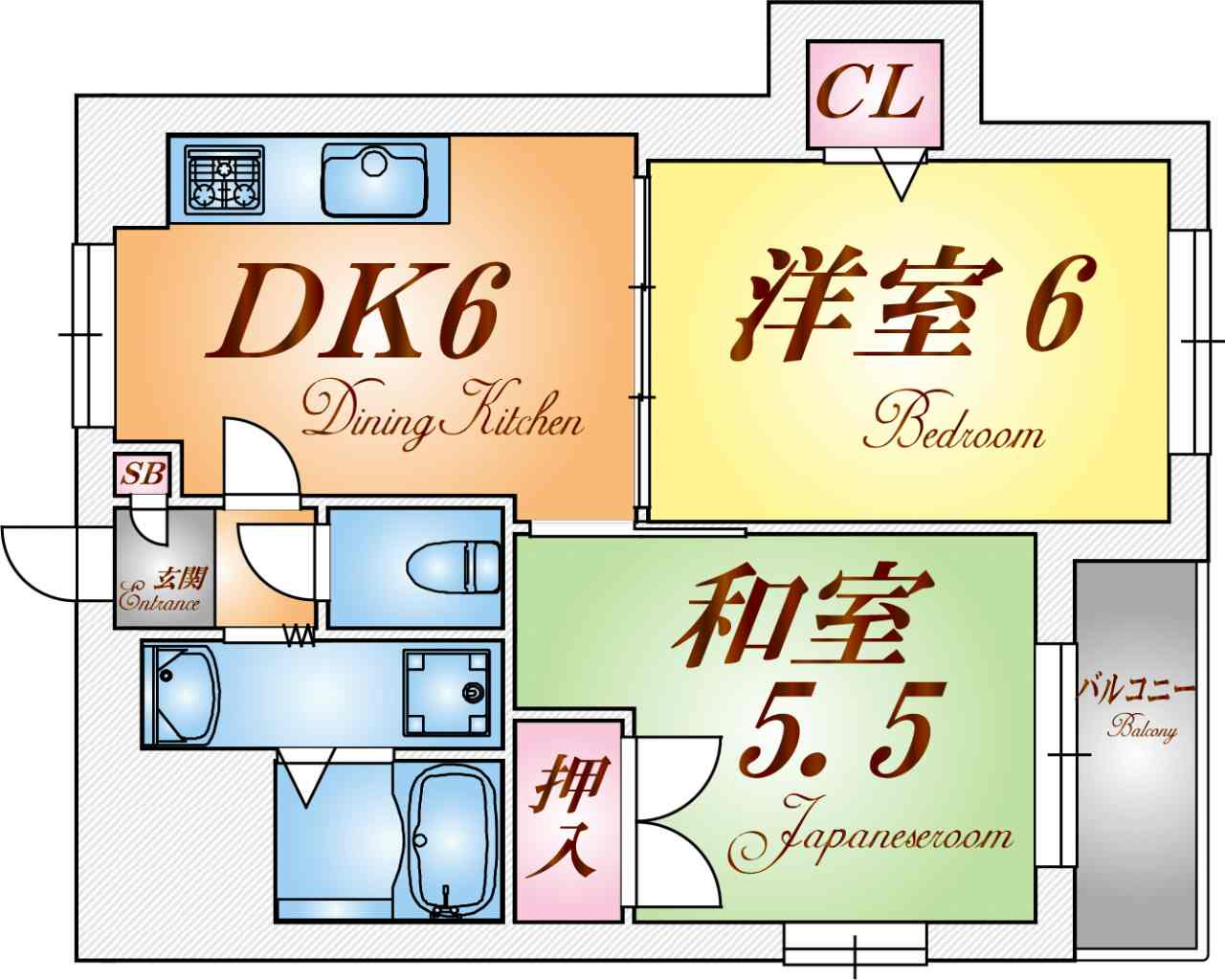 ラルゴTNの間取り
