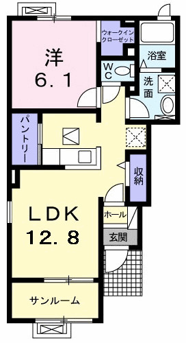 間取りの一例です。
