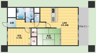 【間取り】 | 西緑丘プラザビル