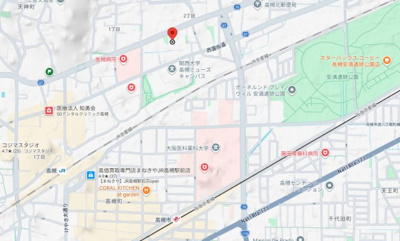 【地図】 | 高槻グランドハイツ