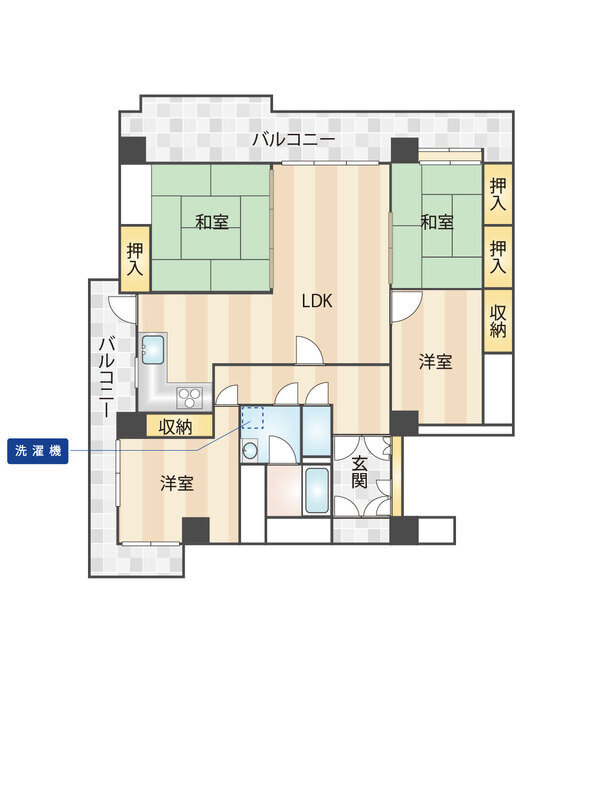 グランドシャルマンの間取り