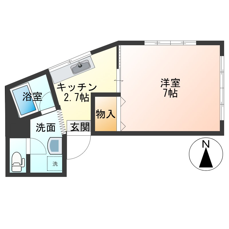 ドリームパレス鳥居ケ丘の間取り