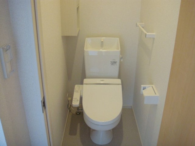 【トイレ】 | ノースパークＢ | 落ち着いた色調のトイレです