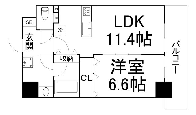 【間取り】 | Fuku島之内