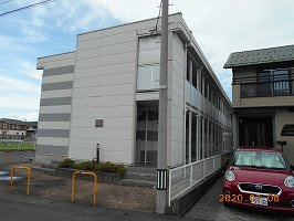 レオパレス太陽の外観|外観は落ち着いています