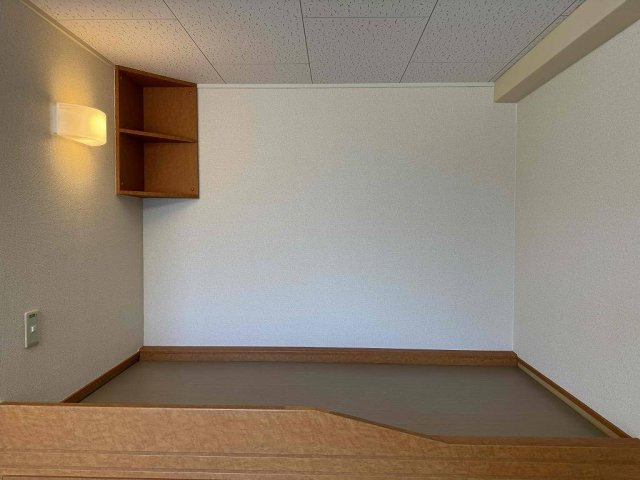 レオパレスプチＭの寝室|※同タイプ部屋の写真となります（ベッド）