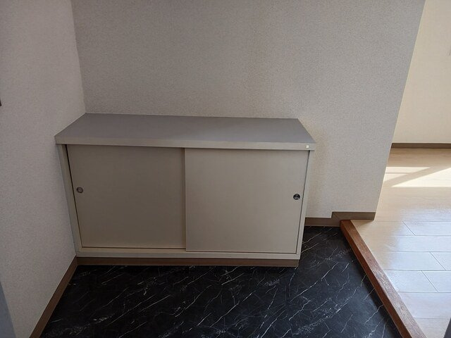 グリーンハイツの玄関|収納もある玄関です