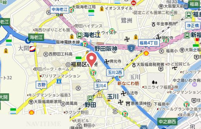 【地図】 | KHKコート西野田