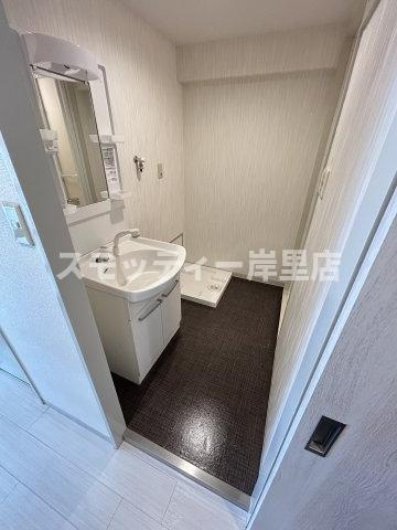 パレ北加賀屋の洗面所