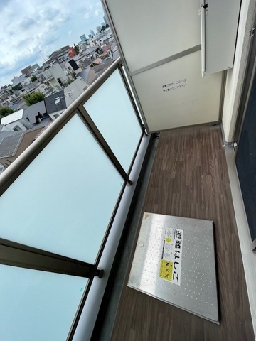 レジディア千駄木のバルコニー|※別室参考写真です。