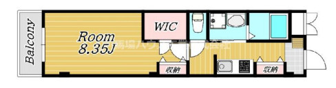 【間取り】 | グランツあびこⅢ