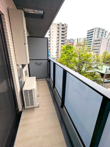 URBANEX上野の設備|6F、バルコニー、
上層階は眺望良好