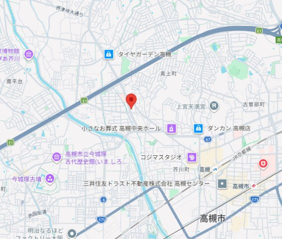 アルフォルスエムの地図
