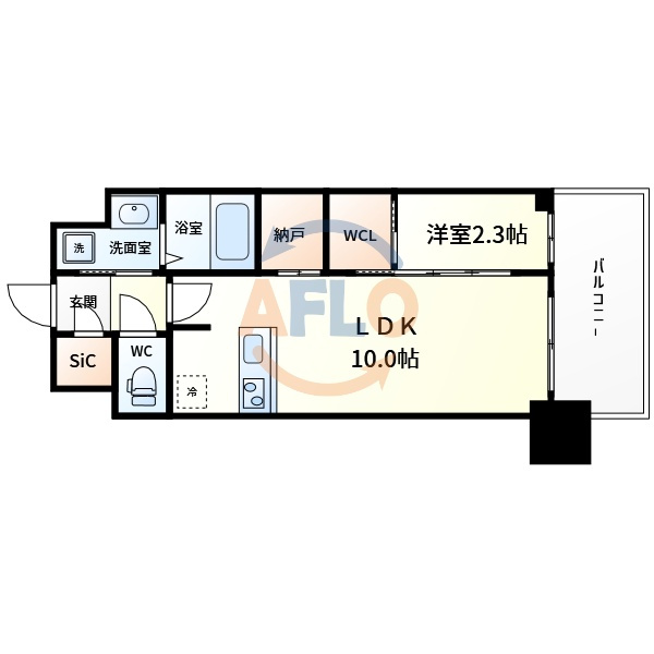 セレニテ本町東リアンの間取り|セレニテ本町東リアン　間取り