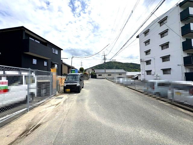 【その他】 | 大野城市中3丁目　1号棟（全1棟）【仲介手数料無料・0円】 | 現地写真。前面道路です。