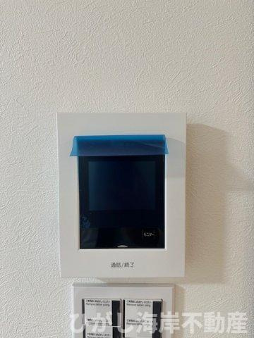 平塚市花水台　新築戸建のセキュリティ|TVモニター付きインターフォン