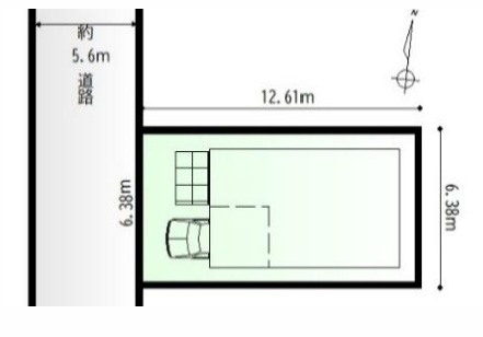 平塚市花水台　新築戸建の区画図|区画図
