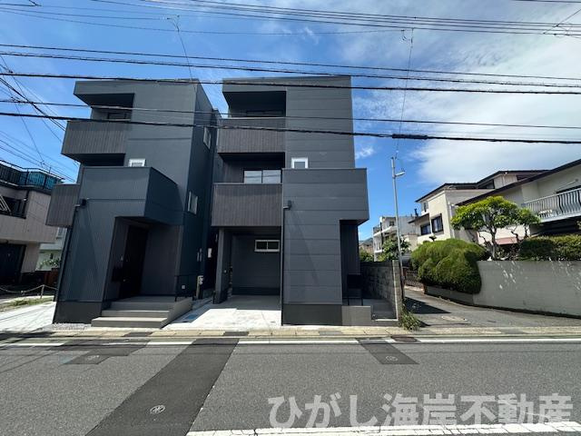 鎌倉市材木座3丁目　新築戸建　全２棟の外観|現地外観