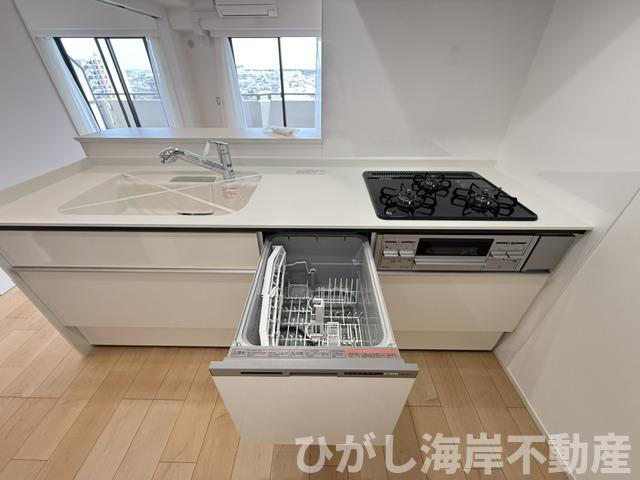 湘南平塚スカイマンションのキッチン|新規リフォーム完了！　食洗器付きシステムキッチン