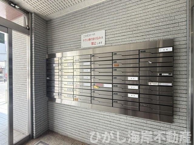 湘南平塚スカイマンションの設備|郵便受け