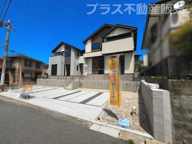 【外観】 | 大野城市乙金東1丁目1期　2号棟（全2棟）【仲介手数料無料・0円】 | 完成しました。物件内部もご見学頂けます。プラス不動産販売にお任せ下さい。