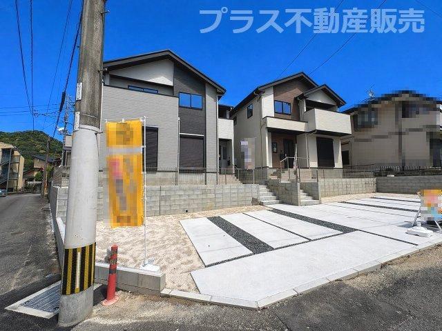 【外観】 | 大野城市乙金東1丁目1期　2号棟（全2棟）【仲介手数料無料・0円】 | 現地写真。同じ物件を見るなら、プラス不動産販売にお任せ下さい。