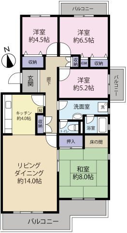 使い勝手の良い間取り