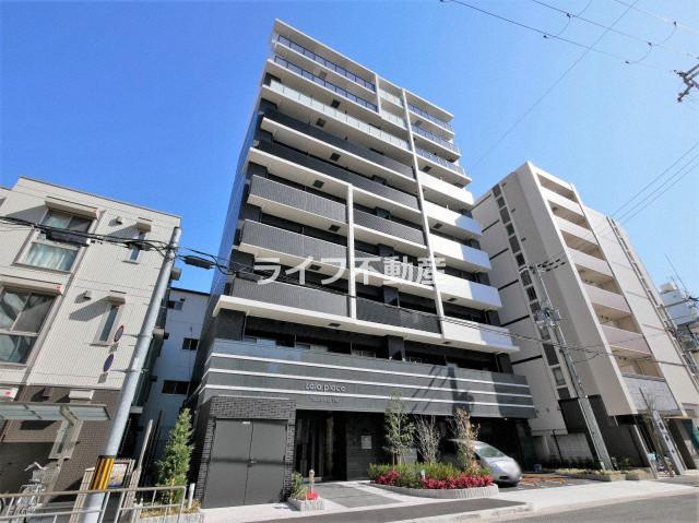 ララプレイス玉造パルクの外観|外観もきれいです