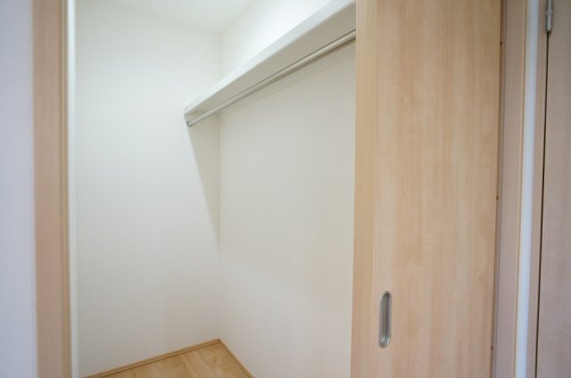 CASA南浜の収納|ウォークインクローゼットは広くて収納力があります