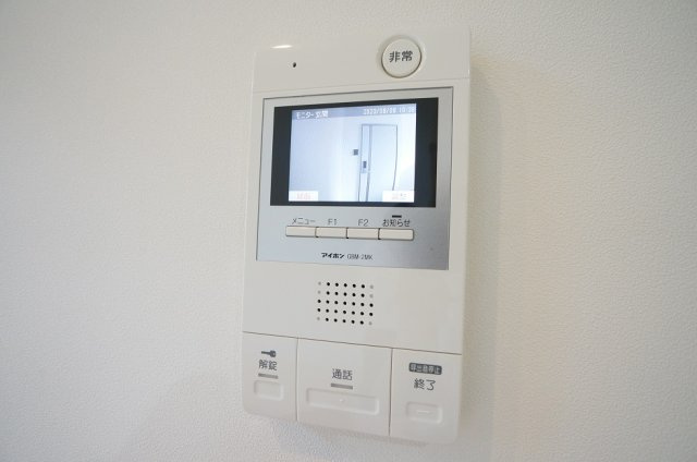 CASA南浜のセキュリティ|モニター付インターホン