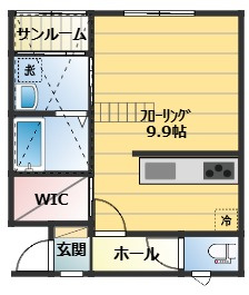 CASA南浜の間取り