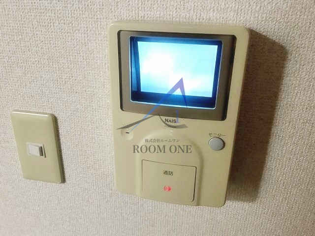 アメニティプレイスのセキュリティ|モニター付きインターホンです。