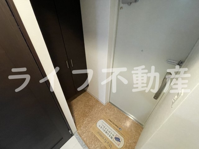 Luxe布施駅前の玄関|毎日通る玄関はこちらです