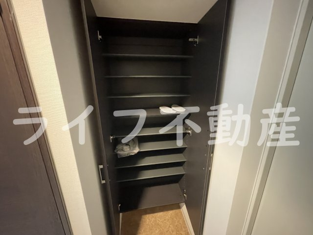 Luxe布施駅前の収納|大きなものも収納できそうです
